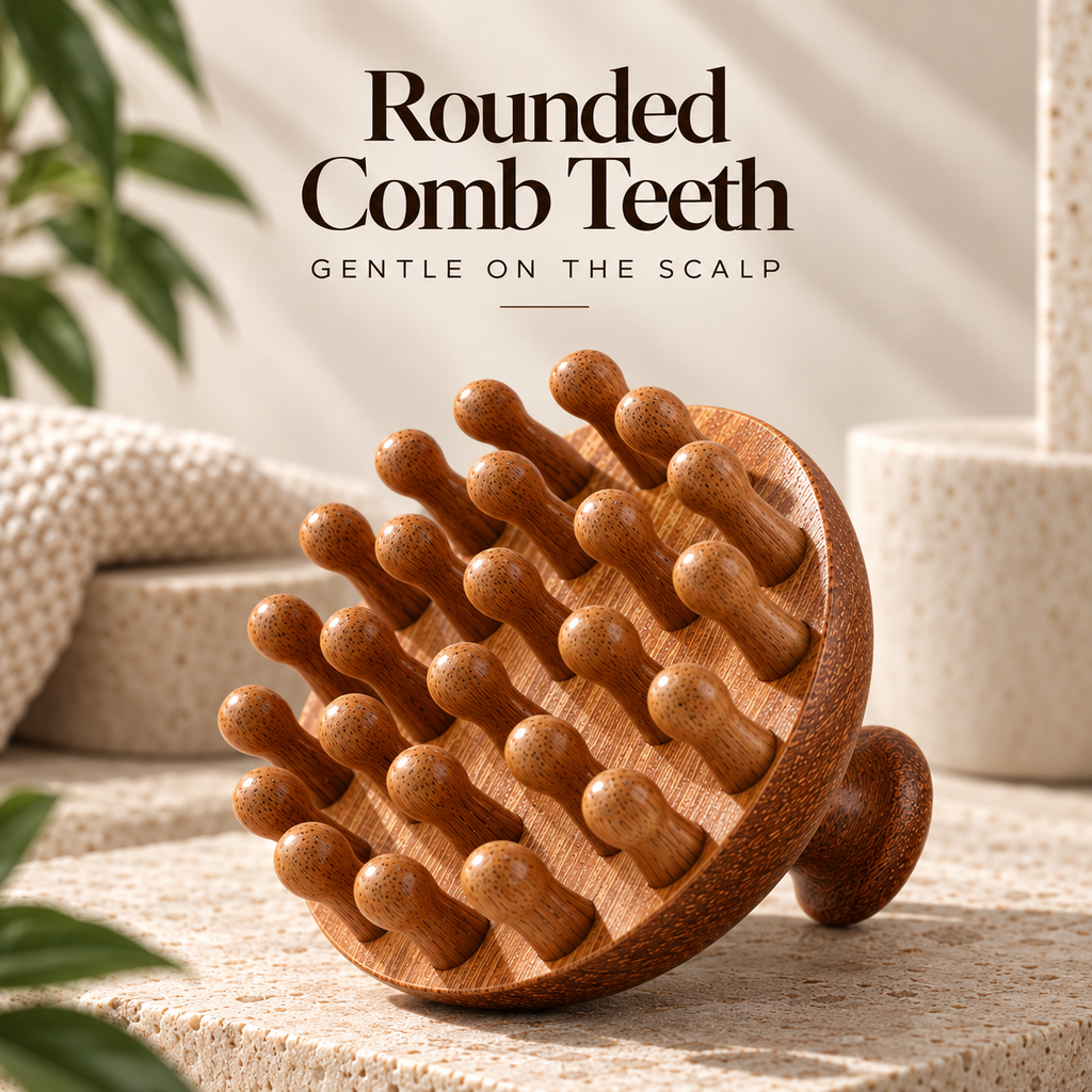 Sandalwood Scalp Massage Comb
