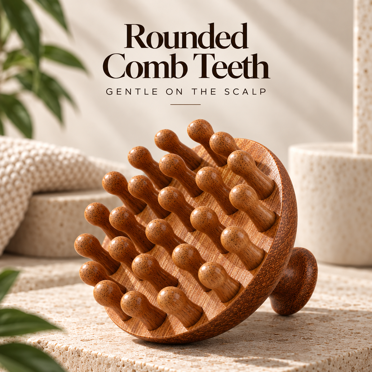 Sandalwood Scalp Massage Comb