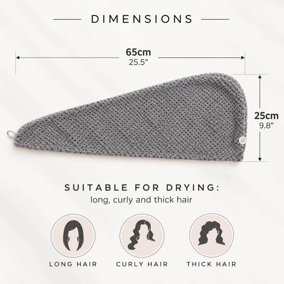 Rapid-Dry Hair Wrap